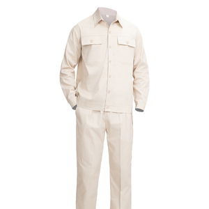 Comfortable and Breathable Engineer Summer Worker Uniforms Suits Long Sleeve <strong>Safety</strong> Workwear Jackets <strong>Pants</strong> - Product Image 1