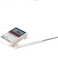 Thermomètre numérique à lecture instantanée D5756 avec sonde LCD, alarme haute/basse température, commutateur Celsius/Fahrenheit pour four, barbecue, cuisine domestique