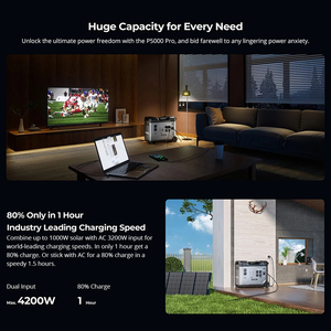 [Biểu tượng tùy chỉnh] <span class=keywords><strong>4000W</strong></span> 5120wh Trạm điện cầm tay UPS hệ thống máy phát điện năng lượng mặt trời - Product Image 4