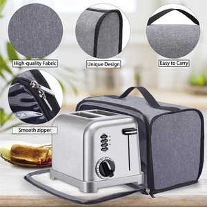 <b>Small</b> Bread Cover Storage Bag Toaster Cover with Base for 2 Slice Wide Slot Kitchen Air Fryer <b>Microwave</b> Dust Cover - Product Image 4