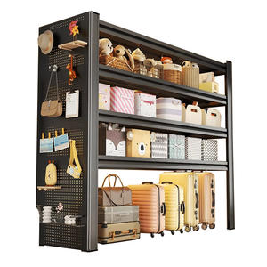 Estante de Almacenamiento de Múltiples Niveles, Estante de Hierro de 5 Pisos para Organización del Hogar, Balcón, Garaje, Diseño Rectangular Duradero - Product Image 4