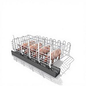 HENGYIN HY-AFS Cage de gestation pour élevage de porcs, nouvelle, de qualité populaire, avec porte arrière, en acier galvanisé à chaud, certifiée CE, longue durée de vie - Product Image 1