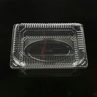 Emballage blister à clapet personnalisé Foshan boîtes d'emballage fast-food frites jetables en plastique transparent pour animaux de compagnie