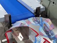 Machine d'emballage horizontale automatique à bas prix pour bâtonnets glacés, sucettes glacées et bonbons glacés