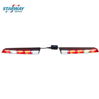 Starway Warnblinkleuchte Notfall 6 Lineare Blitz-Stroboskop-LED-Armaturenbrett-Warnlichtleiste
