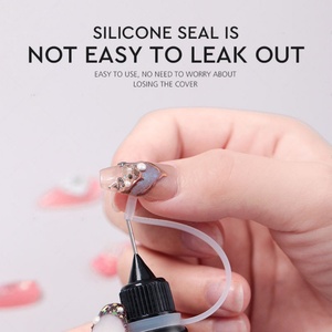 JTING Pegamento de Gel Transparente para Diamantes de Imitación y Cristales para Uñas, de Alta Calidad Profesional, 10ml, Tubo, OEM, ODM, Marca Privada - Product Image 4