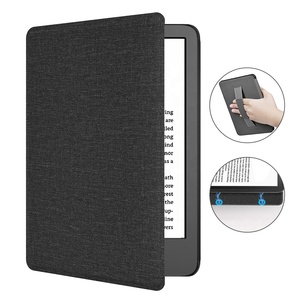 Étui de protection pour Kindle Basic 12e génération 6 pouces 2024 avec design personnalisé, dos magnétique et sangle de maintien - Product Image 1