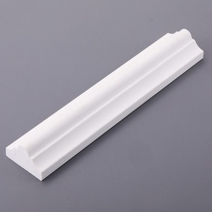 Accesorios para pisos Color blanco puro <span class=keywords><strong>de</strong></span> alta densidad 10cm Altura PS Zócalo para esquina <span class=keywords><strong>de</strong></span> piso - Product Image 3