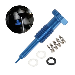 NICECNC Piezas de Motocicleta, Tornillo de Mezcla de Aire y Combustible CNC para <span class=keywords><strong>Suzuki</strong></span> DRZ400S DRZ400SM 2000-2020 2021 2022 2023 2024 - Product Image 1