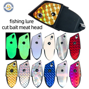 Señuelo de Pesca con Cabeza de Carne Cortada, Material ABS, para Pesca de Salmón, Trucha y Agua Dulce - Product Image 1