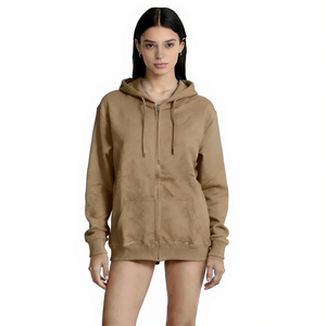 Felpa con cappuccio da donna HDJ con cerniera e maniche lunghe M/L XL/2XL Abbigliamento casual autunno inverno - Product Image 1