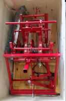 Planteuse de riz manuelle mini haute efficacité à 2 rangs avec engrenage central, machine à repiquer pour une productivité élevée