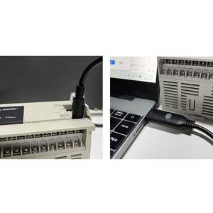 Cable de Programación USB RS422 para PLC Mitsubishi Serie FX3U/FX, 4.9 Pies, Certificado CE, Carga Rápida, para Impresora y Escáner de Código de Barras - Product Image 3