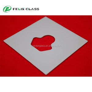 กรอบสวิตช์กระจกใสตกแต่งด้วยเทคนิคซิลค์สกรีนแบบ OEM พร้อมหน้าจอสัมผัส - Product Image 3