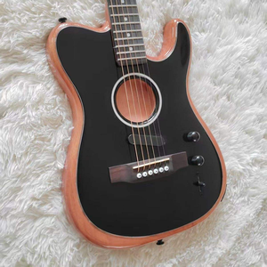 G-2 <span class=keywords><strong>Guitarra</strong></span> Electroacústica de 39 Pulgadas, Cuerpo de Abeto y Caoba, Pastilla de Alta Calidad, Cutaway, Directo de Fábrica - Product Image 1