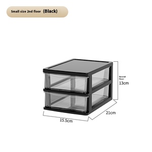 Sự Lựa Chọn Vui Vẻ PP Nhựa Đa-Hai Lớp Ngăn Kéo Tủ Bán Trong Suốt Bàn Tổ Chức Cho Mỹ Phẩm Và Văn Phòng Phẩm Lưu Trữ Hộp - Product Image 6
