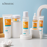 KORMESIC, venta al por mayor, OEM Etiqueta Privada, 130ml, calmante, antiacné, 5% ml, peróxido de benzoilo, tónico Facial regulador de sebo para la cara