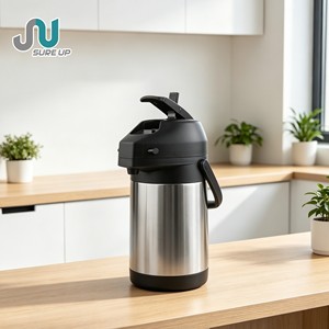 Carafe isotherme à double paroi avec système 360° °   Distributeur de café sans BPA à base pivotante et à ouverture large facile à nettoyer - Product Image 1