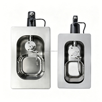 Machine à crème fouettée commerciale haute capacité ITO 2L/5L, eau et lait, acier inoxydable, économie d'énergie, utilisation facile
