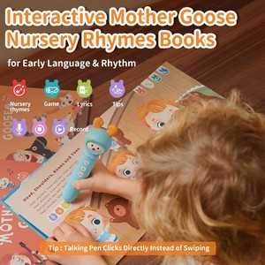 Ensemble de livres parlants Alilo pour les enfants de <span class=keywords><strong>3</strong></span> à 6 <span class=keywords><strong>ans</strong></span>, <span class=keywords><strong>3</strong></span> livres audio interactifs et 100 cartes flash, mémoire 16 Go, jouet éducatif unisexe - Product Image 2