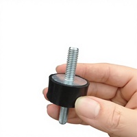 Support amortisseur anti-vibrations robuste en caoutchouc naturel de type VV pour générateur diesel, compresseur, pompe, équipement marin et CVC