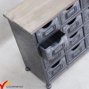 Lindo Mini Mueble <span class=keywords><strong>Industrial</strong></span> <span class=keywords><strong>Vintage</strong></span>, Gabinete de Almacenamiento de <span class=keywords><strong>Metal</strong></span> - Product Image 2