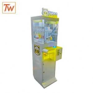 Arcade machine High Quality Mini Arcade Game Center Coin-Operated Claw Crane Machine Metal Wood Construction <b>Clip</b> Prize Vending - Product Image 3