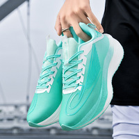 Nouvelles baskets de sport respirantes pour hommes, légères, avec plaque en carbone, pour la course à pied, souples et confortables, pour étudiants et adolescents