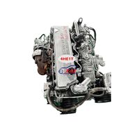 Moteur diesel d'occasion d'origine japonais 4HE1 avec turbo pour Isuzu