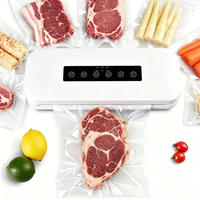 Sacs sous vide personnalisés imprimés et gaufrés, résistants aux perforations, pochettes en plastique texturé pour la conservation de la viande et des fruits de mer au congélateur
