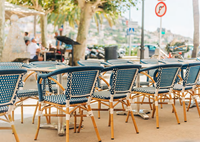 Ensemble de canapés en rotin d'extérieur XY, moderne, pour jardin, balcon, terrasse, avec table à thé, pour hôtel, bureau, véranda