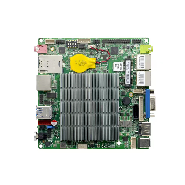 STX-T41_2L Celeron J4125 Nano Itx Motherboard Nano Pc Motherboard with Dual Ethernet LVDS