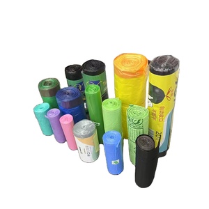 Sacs poubelle à cordon écologiques personnalisés, vente en gros en vrac, différentes tailles et couleurs, fonction de sécurité pour un usage domestique/bureau - Product Image 4