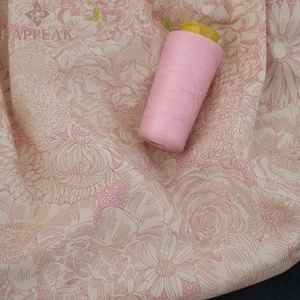 Tessuto di Cotone Tana Lawn di Lusso HAPPEAK, Stampa Floreale <span class=keywords><strong>Liberty</strong></span> Londinese, Morbido e Setoso, Colori Pastello, per Creazioni DIY di Alta Gamma - Product Image 3