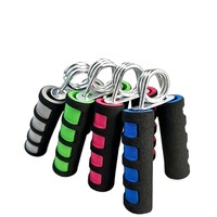 Oferta Especial: Fortalecedor de Agarre de Espuma Bicolor para Uso Doméstico, Accesorios de Entrenamiento de Dedos y Fitness con Resorte de Acero y Esponja Moldeadora