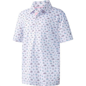 เสื้อโปโลเด็กพิมพ์ลายใหม่ปี 2026 ลายคลับกอล์ฟ แขนสั้นลำลองสำหรับฤดูร้อน - Product Image 5