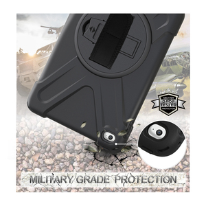 Hot Selling Hand Strap Handle Shoulder <span class=keywords><strong>Belt</strong></span> Carry 360 <span class=keywords><strong>Rotating</strong></span> Heavy Duty Armadura Tablet Case para iPad Mini 4/5 - Product Image 3