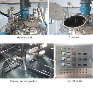 Gran oferta, producto ordinario, Margarina Maquina Maquinaria Para Hacer Mayonesa, máquina mezcladora emulsionante homogeneizadora al vacío - Product Image 6