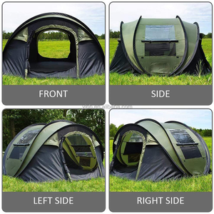 Tentes de voyage familiales imperméables pliables légères camping abri souterrain extérieur tente de camping yangzhou yinjiang - Product Image 4