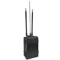 High Power Cell Phone GPS WiFi 2.4G 5.8G Drone Signal Jammer