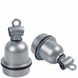 220V cách nhiệt nhôm gốm nhiệt vít bóng đèn cơ sở ổ cắm không thấm nước E27 không thấm nước sưởi ấm gốm giữ đèn - Product Image 1