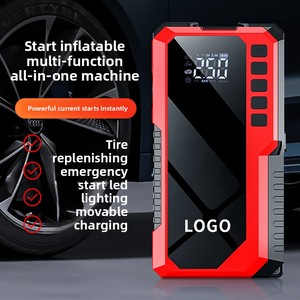 Tất Cả Các Trong Một Nhảy Khởi Động Xe Ngân Hàng Điện Khẩn Cấp Bắt đầu Cứu Hộ Không Dây Bơm Hơi 45W Cho Xe - Product Image 2