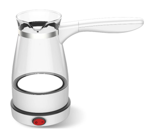 Cafetière en verre turque 800W Capacité de 250ml pour infuser du café turc traditionnel avec un arôme riche et une saveur complète - Product Image 4