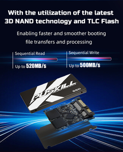 PUSKILL Nouveau <span class=keywords><strong>Disque</strong></span> SSD Interne SATA3 2,5 Pouces 120GB 128GB 256GB 512GB 1TB 2TB pour <span class=keywords><strong>PC</strong></span> de Bureau Ordinateur Portable Gamers - Product Image 5