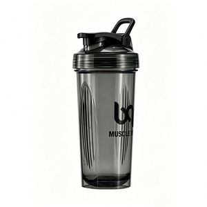 350ml 500ml 700ml GYM Shake Drink Water <b>Bottle</b> clear Transparent Plastic <b>Protein</b> Shaker <b>Bottle</b> Dishwaher Safe - Product Image 2