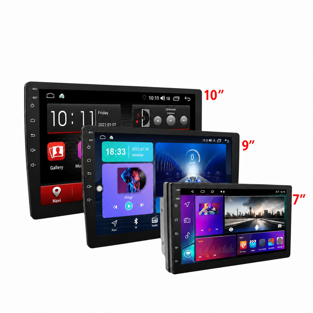 1 Din 2 Din 7/9/10'' Car Radio Autoradio GPS Navi Apple CarPlay Android Auto Universal Fitment for Toyota Volkswagen Ford Nissan