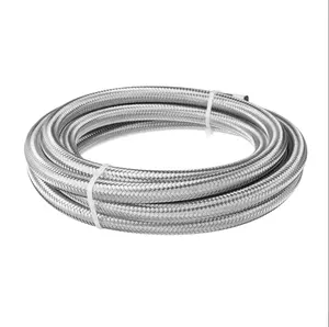 Dash 8 Braided Steel Ptfe Brake Hose Line For An8 Motorcycle