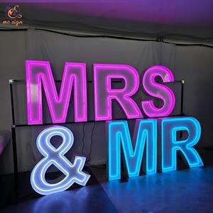 Letras LED Personalizadas con Tema de Corona para Decoración de Bodas, Revelación de Género, Animación Deportiva, Día de Apertura y Fiestas - Product Image 2