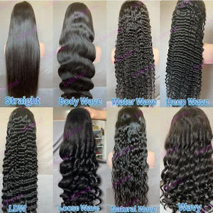 越南原发高清蕾丝假发批发 13x4 无胶直发自然色蕾丝假发，适合黑人女性 - Product Image 6