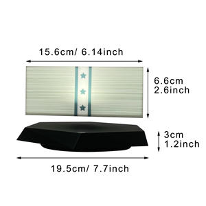 Lampe à monnaie <span class=keywords><strong>GTA</strong></span> à lévitation magnétique - Lumière LED flottante en forme de dollar, Décoration de salle de jeu, Veilleuse RGB - Product Image 3